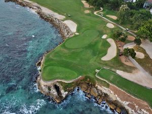 Casa De Campo (Teeth Of The Dog) Aerial 15th Green Back